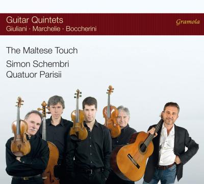 Guitar quintets - Giuliani / Marchelie / Boccherini - Schembri - Parisii